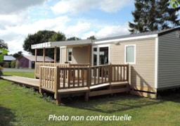 Location - Mobil Home Java 30M2 (2 Chambres) + Terrasse Pmr - Camping L'Escapade