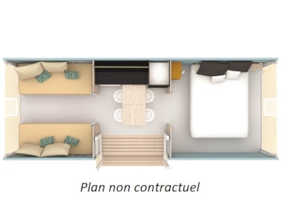 Canvas bungalow Coco Sweet 16m² — 5