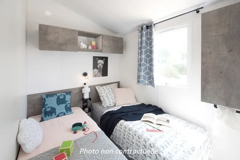 Mobil-Home Florès 34M² (3 Chambres) + Terrasse