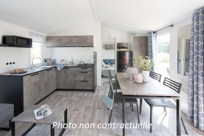 Mobil-Home Florès 34M² (3 Chambres) + Terrasse