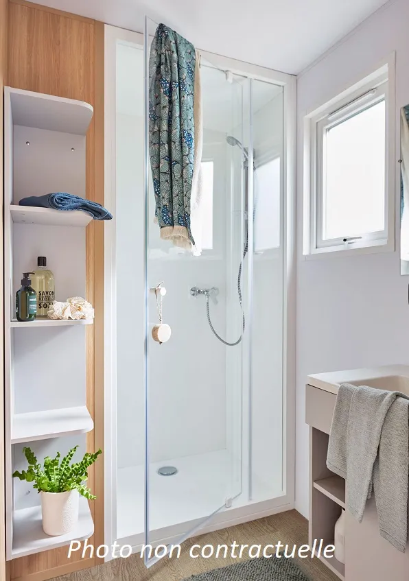 Mobil-Home Grand Large 30M² (2 Chambres) + Terrasse