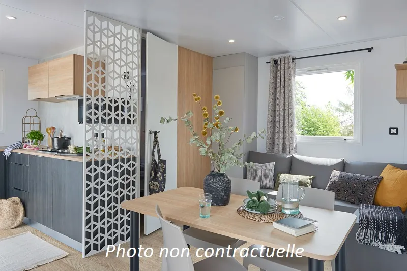 Mobil-Home Grand Large 30M² (2 Chambres) + Terrasse