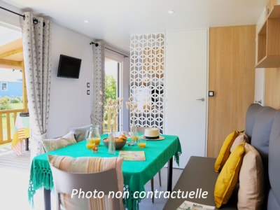 Grand Large mobile home, 34 m² (3 bedrooms) + terrace — 2