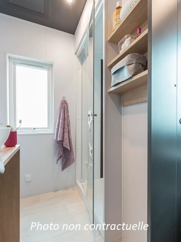 Mobil-Home Taos 35M² (2 Chambres 2 Sdb) + Terrasse Au Bord De L'étang