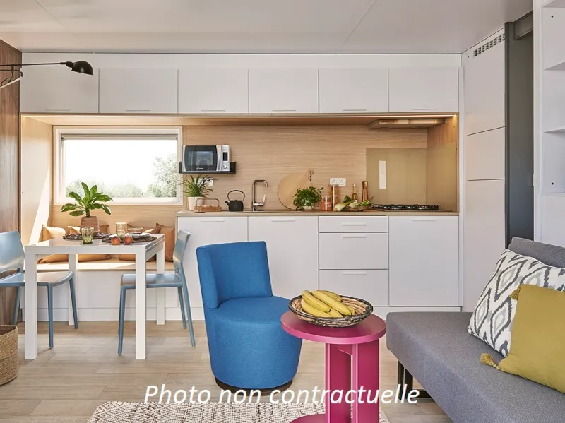 Mobil-Home Taos 35M² (2 Chambres 2 Sdb) + Terrasse Au Bord De L'étang