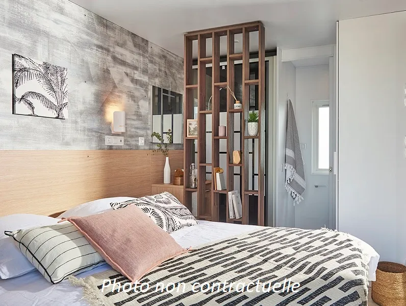 Mobil-Home Taos 35M² (2 Chambres 2 Sdb) + Terrasse Au Bord De L'étang