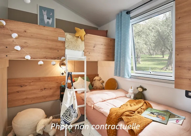 Mobil-Home Grand Large 30 M² (2 Chambres) + Terrasse