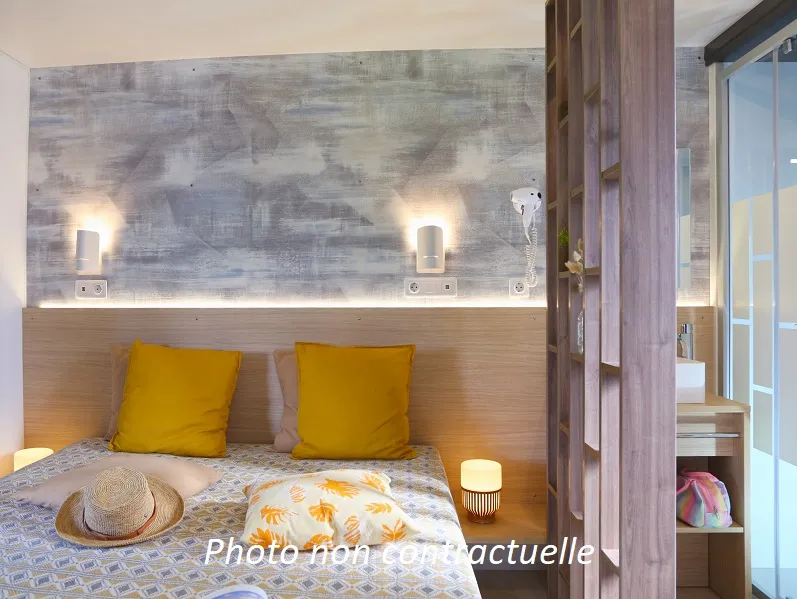 Mobil-Home Taos 40M² (3 Chambres 2 Sdb) + Terrasse Au Bord De L'étang