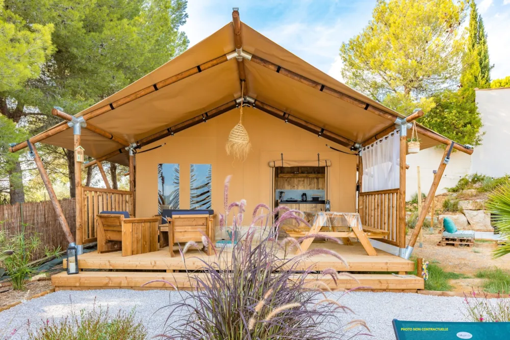 Mietunterkunft - Safarizelt - Camping L'Escapade