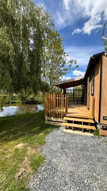 Mobil-Home Pacifique Etang 32M² (2 Chambres) + Terrasse Couverte