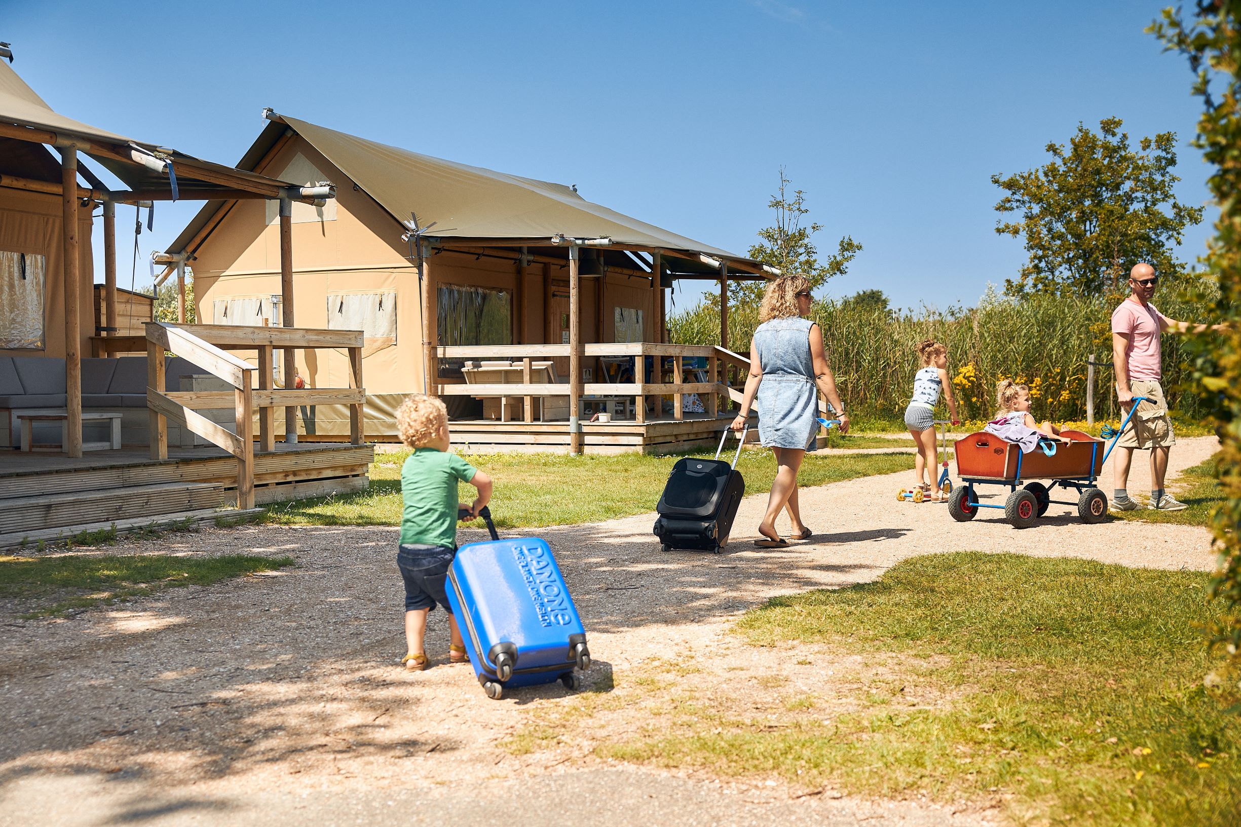 Accommodation - Safari Tent 'Duindoorn' - RCN Vakantiepark Toppershoedje