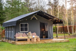Accommodation - Glamping Tent Veluwse Bos - RCN Vakantiepark de Jagerstee