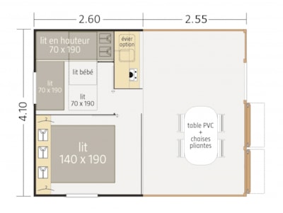 Tithome 2  bedrooms without toilet blocks — 6
