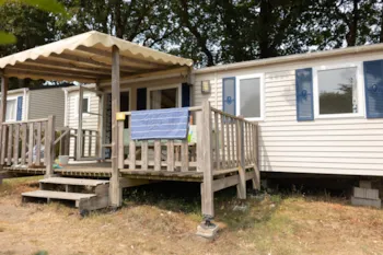 Mietunterkunft - Mobilheim Confort 3 Schlafzimmern - Camping Eden Villages Le Domaine de Bréhadour