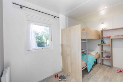 Comfortable 2-bedroom mobile home for people with reduced mobility