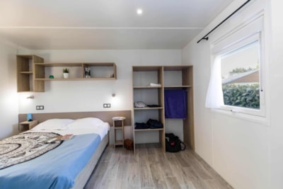 Comfortable 2-bedroom mobile home for people with reduced mobility