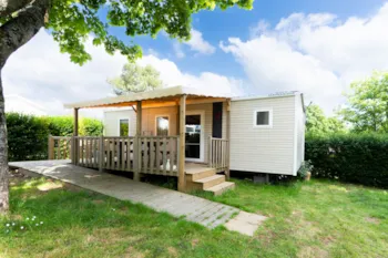 Mietunterkunft - Mobilheim Confort 2 Schlafzimmer Für Menschen Mit Eingeschränkter Mobilität - Camping Eden Villages Le Domaine de Bréhadour