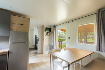 Comfortable 2-bedroom mobile home for people with reduced mobility