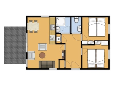Apartment de Caisson