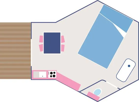 Lodge Venezia - 18M² - Baroque, Romantique Avec Sa Baignoire À L'ancienne Et Petit Déjeuner Compris.