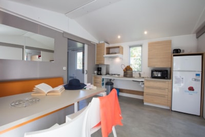 Cottage Caborde adapted to the people with reduced mobility - 32m² - 2 bedrooms, entirely accessible to the wheel chairs
