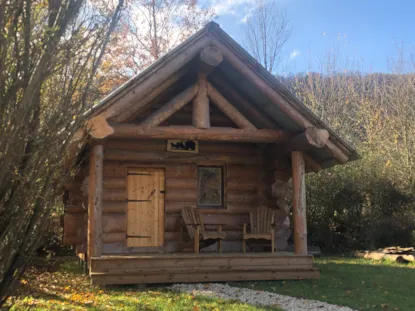 Valdône Cottage - 24M2- 2 Bedrooms, In Real Wooden Logs