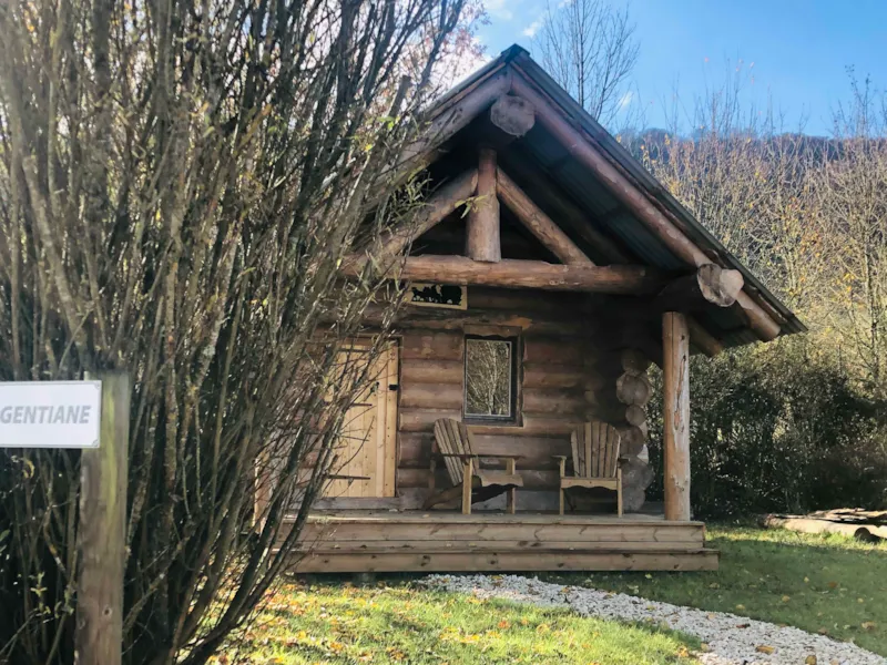 Cottage Valdône - 24M2- 2 Chambres, Cabane Fuste En Véritable Rondins De Bois