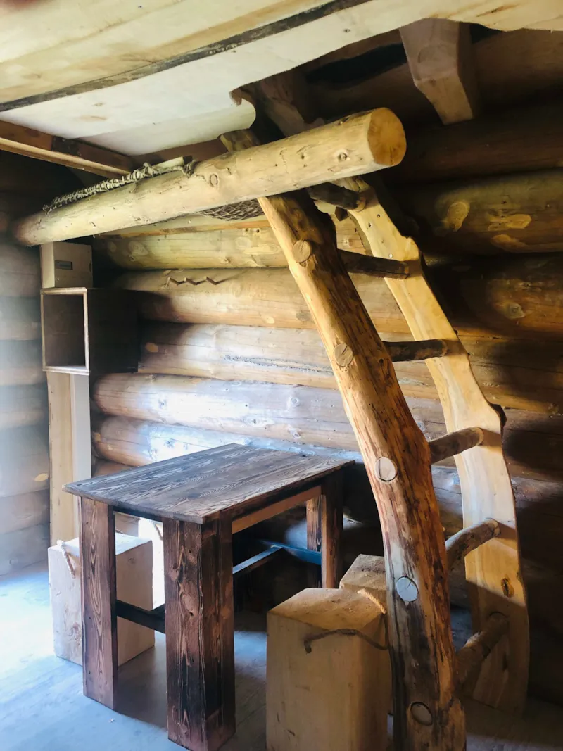 Cottage Valdône - 24M2- 2 Chambres, Cabane Fuste En Véritable Rondins De Bois