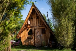 Accommodation - Faerie Cottage - 24M² - 2 Rooms, The Hut Of The Fairies - Camping Ecologique LA ROCHE D'ULLY