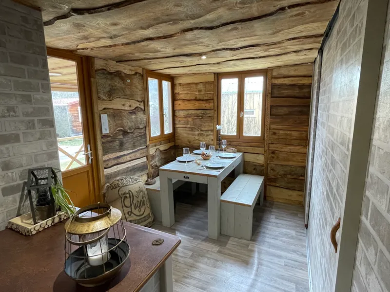 Cottage Ailme- 25M² - 2 Chambres, Le Cabane Insolite Des Druides