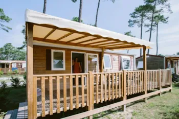 Mietunterkunft - Mobilheim Cosy 33M² - 3 Zimmer - Naturéo Seignosse
