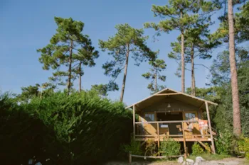 Mietunterkunft - Cabane Africa 100% Nature 23M² - 2 Zimmer - Naturéo Seignosse