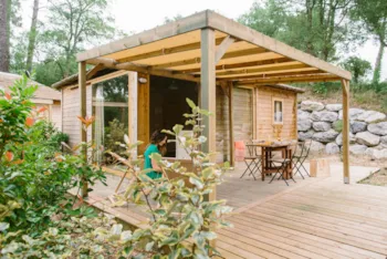 Mietunterkunft - Cabane Bali 100% Nature 35M² - 2 Zimmer - Naturéo Seignosse