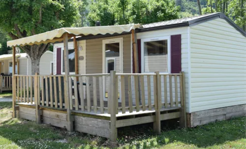 Huuraccommodatie(s) - Comfortabele Stacaravan Met Airconditioning En 2 Slaapkamers - image n°1 - CAMPING LES FOULONS