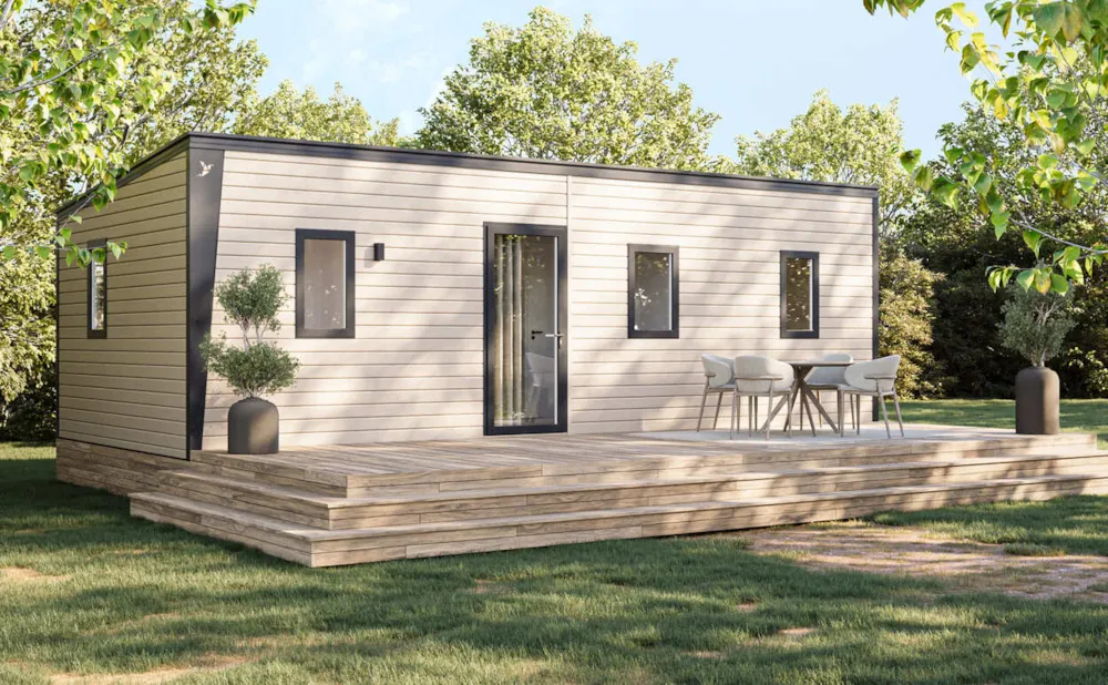 Location - Mobil Home Prestige 6/7 - CAMPING LES FOULONS