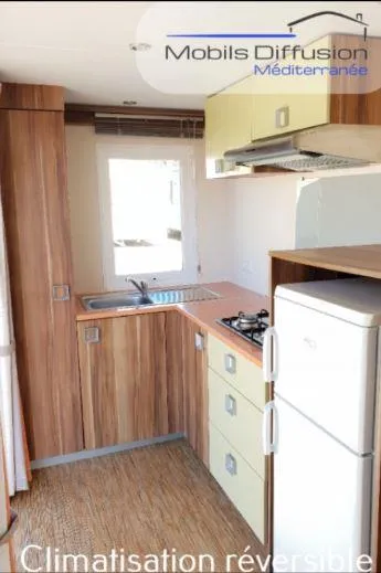 Location - Mobil-Home Sun Living Standing Clim Mh2 - - image n°3 - Camping les Castors ***