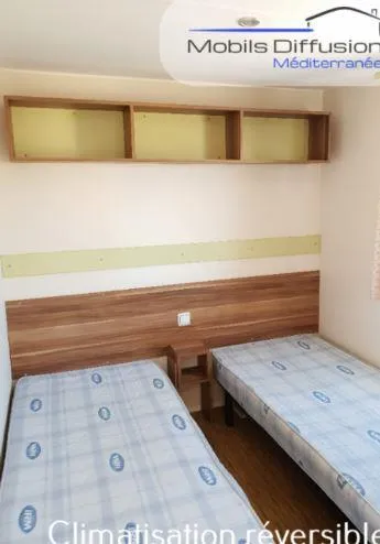 Location - Mobil-Home Sun Living Standing Clim Mh2 - - image n°4 - Camping les Castors ***