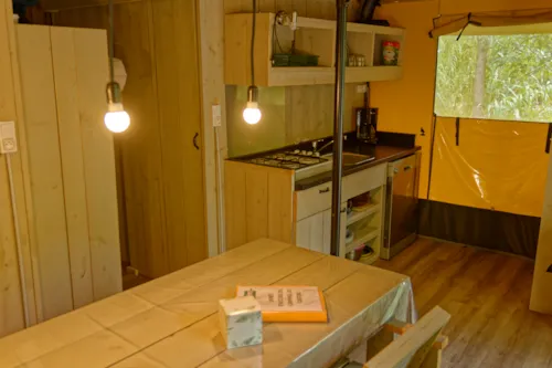 Location - Tente Safari - image n°2 - Camping les Castors ***