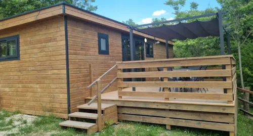 Location - Chalet Lodge Lagon - image n°1 - Camping les Castors ***
