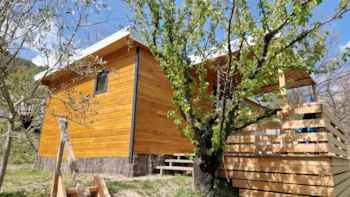Mietunterkunft - Lodge 8 Lavande Clim - Camping les Castors ***