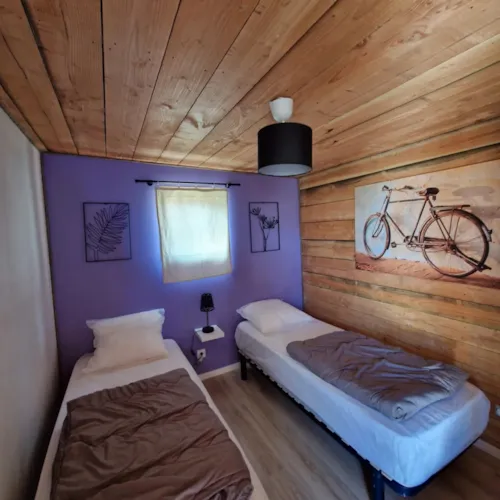 Location - Lodge 8 Lavande Clim - image n°7 - Camping les Castors ***