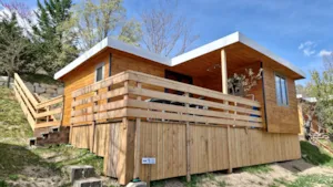 Locatif - Lodge 7 OlIVE clim - Camping les Castors ***