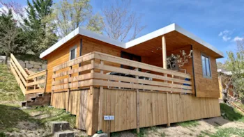Mietunterkunft - Lodge 7 Olive Clim - Camping les Castors ***