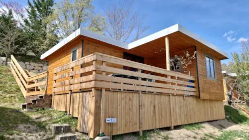 Location - Lodge 7 Olive Clim - image n°1 - Camping les Castors ***