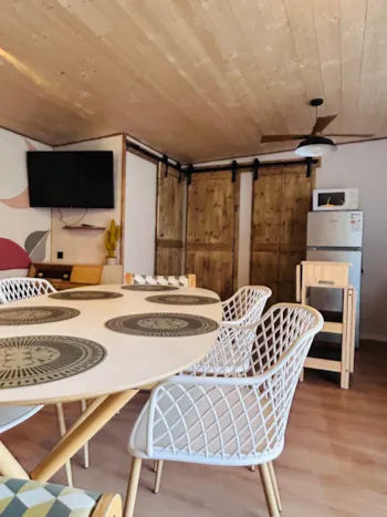 Mietunterkunft - Lodge Colorado - Camping les Castors ***