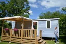 Accommodation - Mobile Home Access - Camping de Saulieu