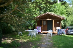 Accommodation - Mini-Chalet Isabelle Without Toilet Blocks - Camping de Saulieu