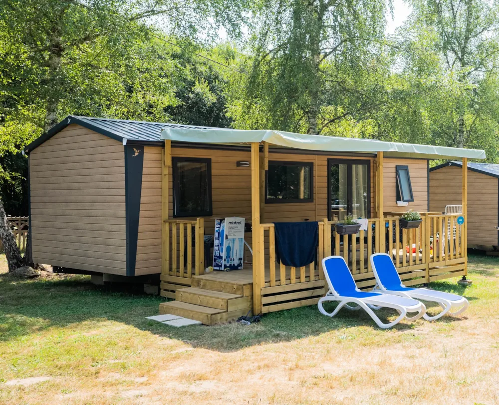 Location - Mobilhome Premium Tribu - Camping de Saulieu