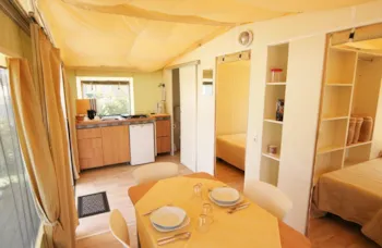 Mietunterkunft - Zelt Lodge 32M² - Camping Baia Verde