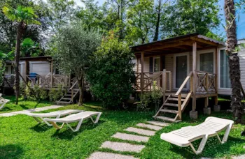 Mietunterkunft - Mobilheim 'Suite Delux' 32M² - Camping Baia Verde